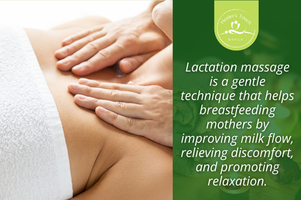 Lactation Massage - Healer's Touch Manila