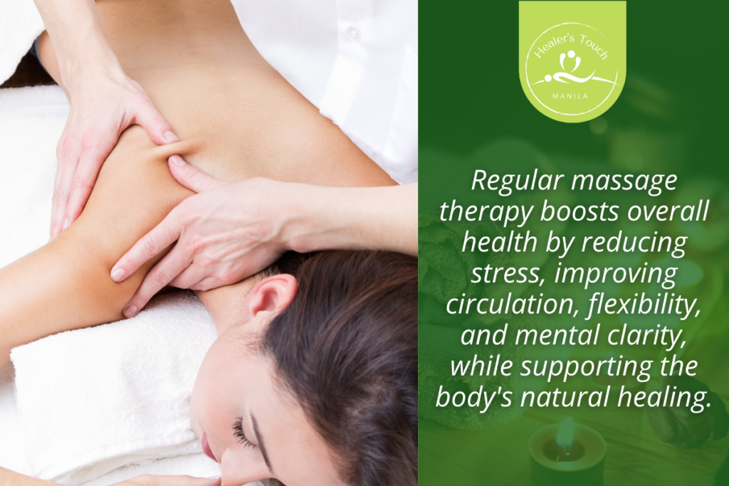 regular massage - Healer's Touch Manila