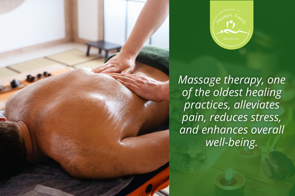 massage therapy - Healer's Touch Manila